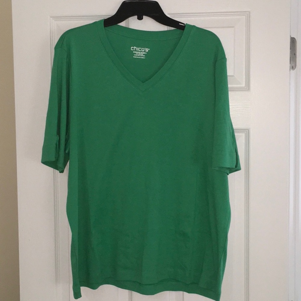 Chico’s Everyday V-Neck Tee